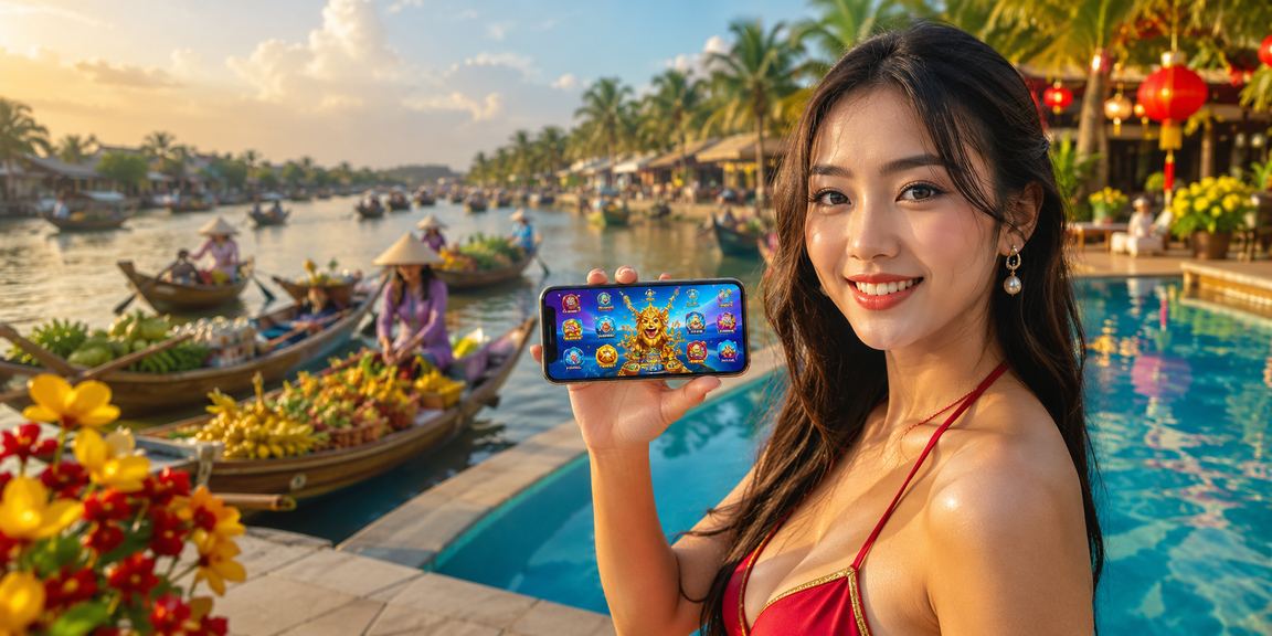 Giao diện người dùng gambler thân thiện trên màn hình điện thoại